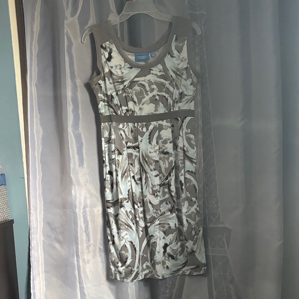 Simply Vera by Vera Wang Sleeveless Patterned Dress with Pockets